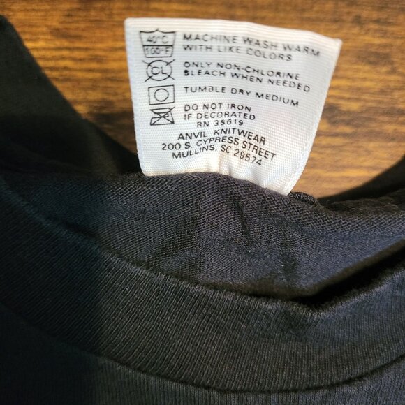 Vintage Anthrax Stomp 442 1995 T Shirt XL USA Anvil Tag Single Stitch Metal Band - Picture 9 of 13